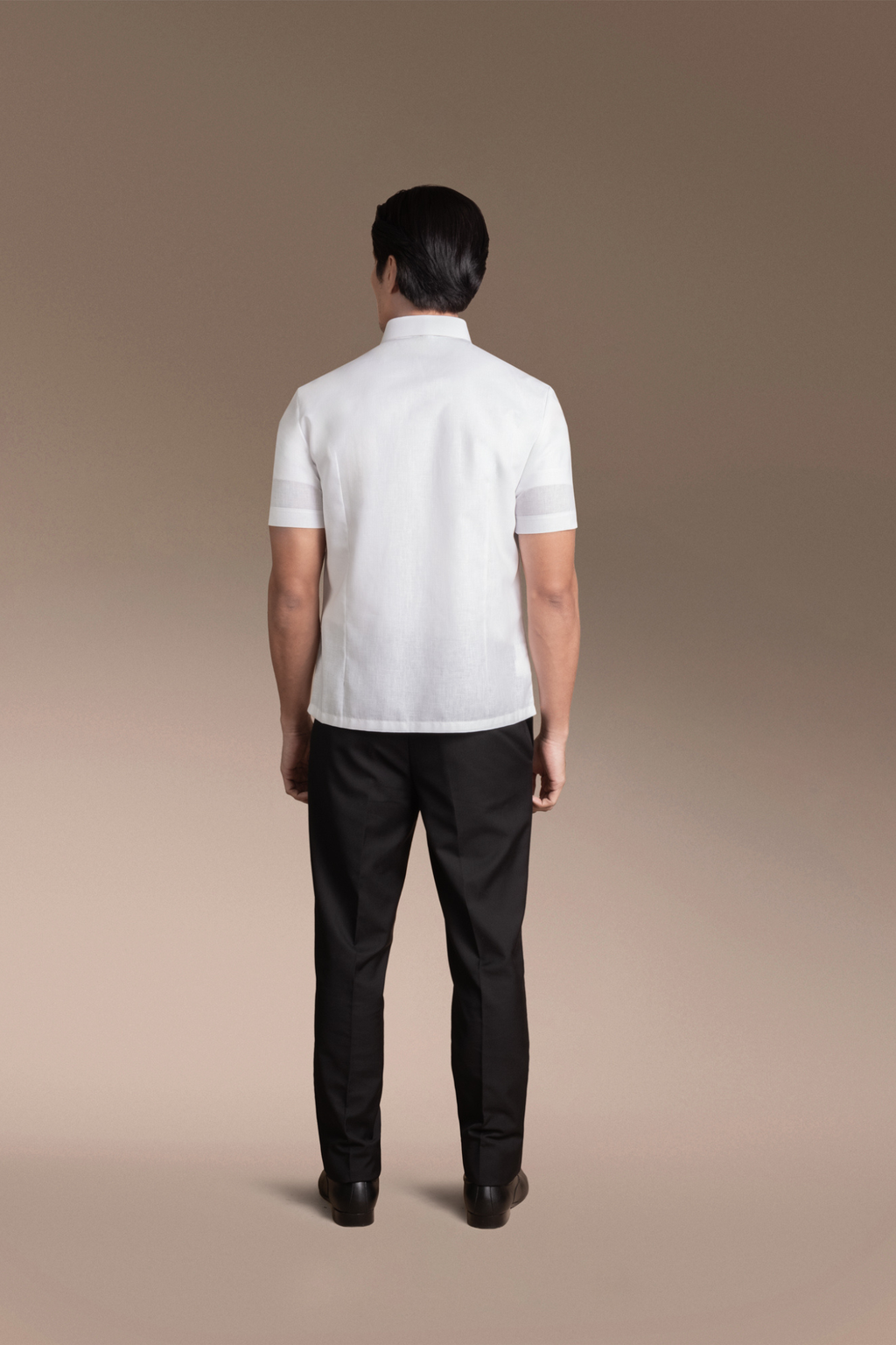 Onesimus Men’s Formal Barong Tagalog, Polyester-cotton blend, Embroidered