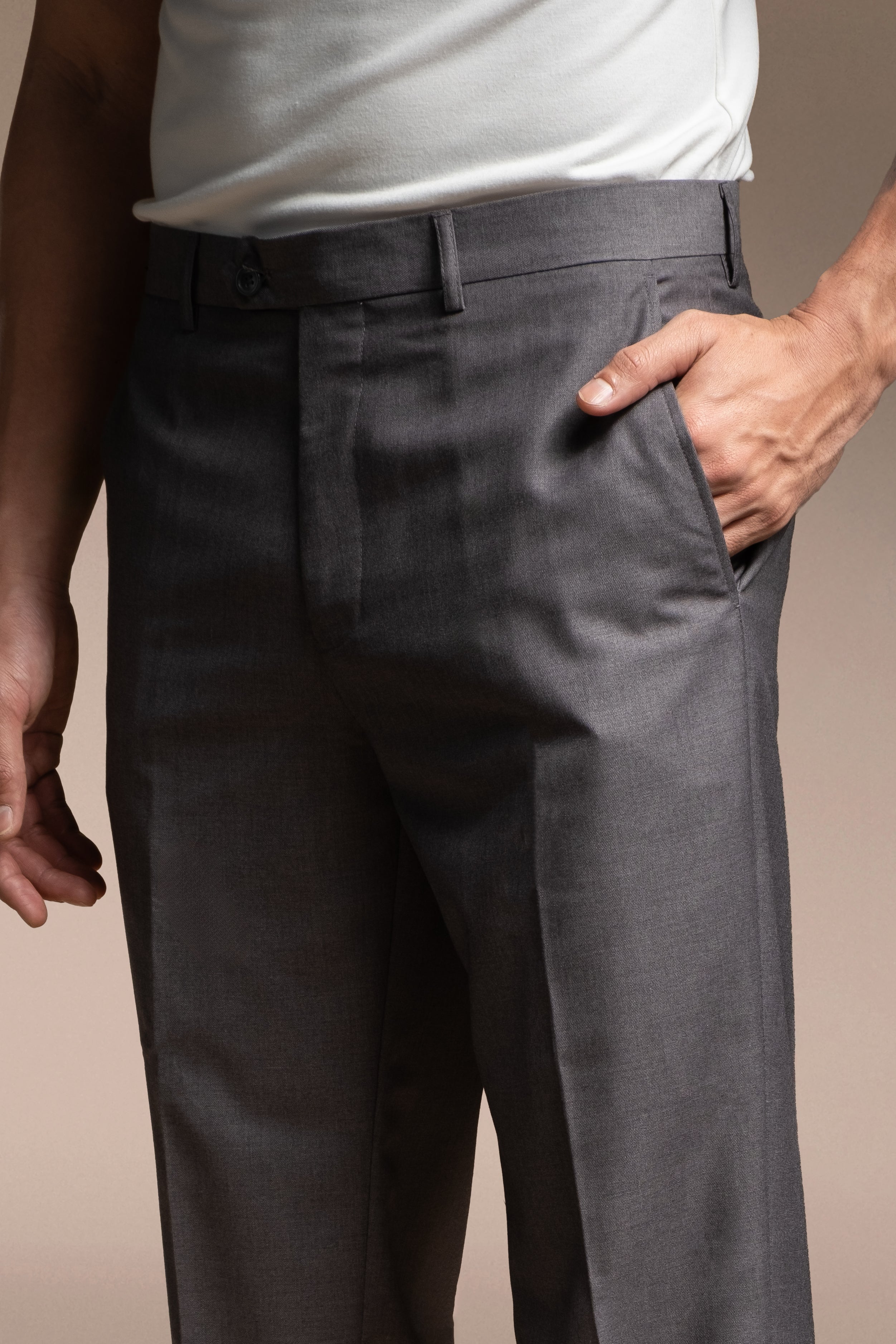 Onesimus Men’s Pants, High-Graded Polyviscose