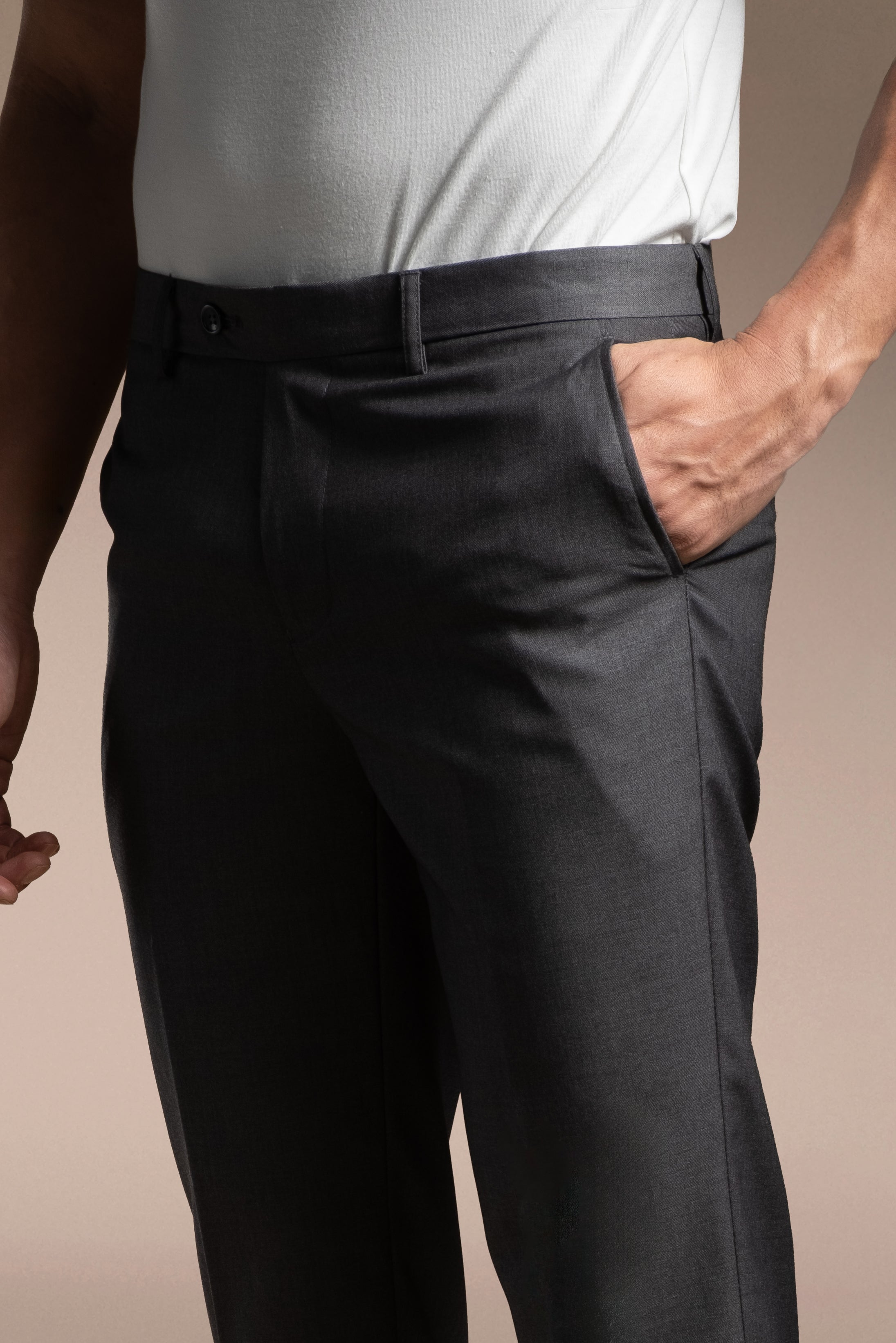 Onesimus Men’s Pants, High-Graded Polyviscose